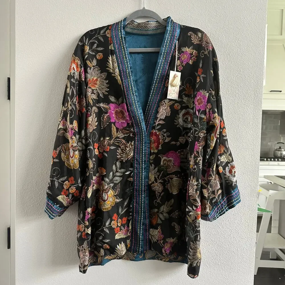 JOHNNY Was Romana Kimono Size Small NEW